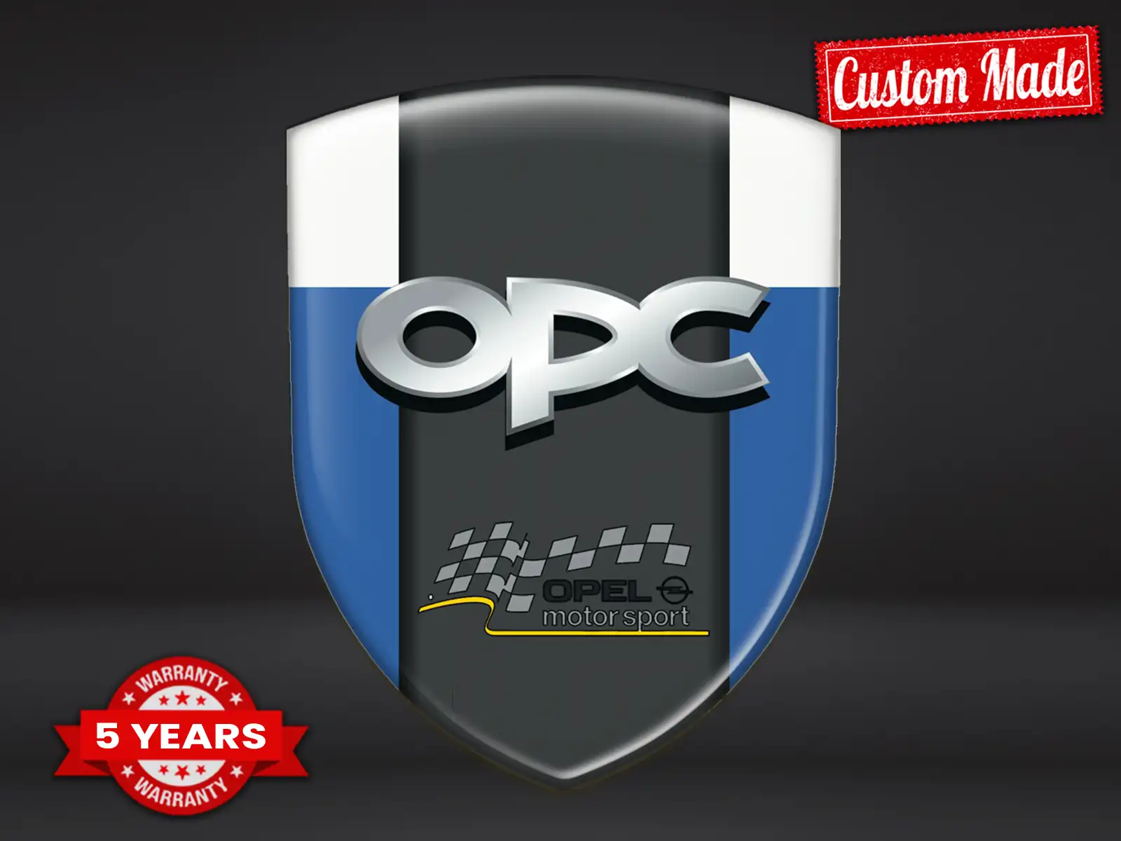OPC Heckscheibenaufkleber Premium Modern Hochwertig